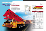 Truck-mounted 52m Concrete Boom Pump 